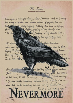 Kunstdruck - Motiv: Raven