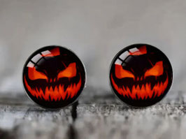Kürbis Halloween Ohrringe