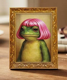 Uschi vom Teich - Magnet 6x 8 cm
