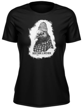 Damen Shirt schwarz "Stadttaube" Größe S und M