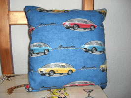 Dekokissen mit Muscle Car Motiven