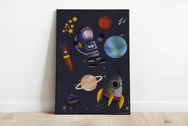 Poster - Weltraumabenteuer