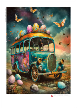 HAVE A FANTASTIC JOURNEY  - Art Postcard A5 -  Bestellnummer PK 26/05