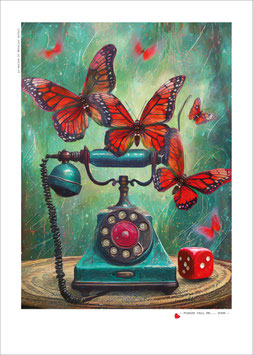 PLEASE CALL ME... SOON  - Art Postcard A5 -  Bestellnummer PK 26/08