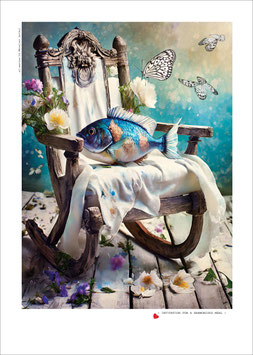 INVITATION FOR A HARMONIOUS MEAL   - Art Postcard A5 -  Bestellnummer PK 26/03