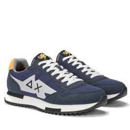 SUN68 Sneakers Uomo Z44121 Niki Solid Navy Blue