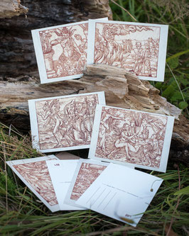 Witches' Blood – Postcard set