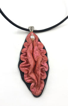 Leather Necklace Vagina
