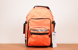 LOKFÜHRER-RUCKSACK (Typ II) topakt. Modell 2025 Sicherheitsfarbe NEON-ORANGE