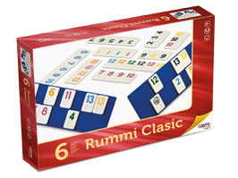 Juego RUMMI CLASIC 6 jugadores. Ref.60110180