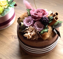 flower cake・chocolate