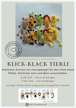 Klick Klack Tierli von Monika