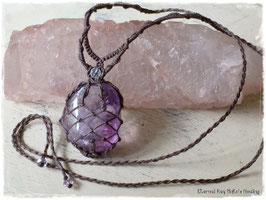 ★Makurame Necklace ~ Amethyst