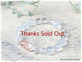 ★Bracelet ~ Sunstone / Crystal （マカバスター）/ Moon Quartz / Crystal