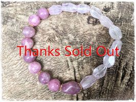 ★Bracelet ~Kunzite / Lepidolite