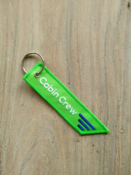 Cabin Crew Keychain purser 737 GROEN