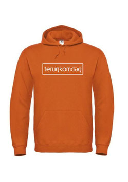 OPDRUK kader en tekst "terugkomdag"