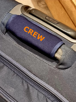 handvat wrap steward blue met CREW oranje
