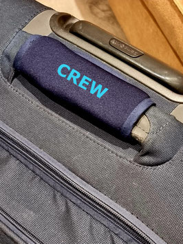 handvat wrap steward blue met CREW lichtblauw