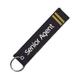 Ground Crew Keychain Senior Agent man