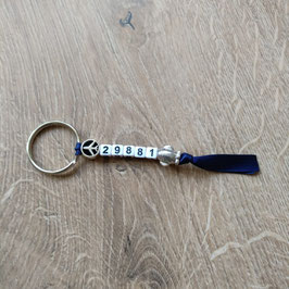 don't touch my stuff keychain STEWARD plain