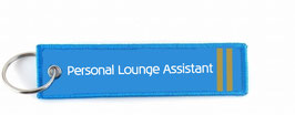 Ground Crew Keychain Personal Lounge Assistant vrouw