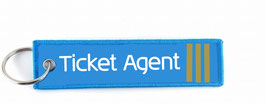 Ground Crew Keychain Ticket Agent vrouw