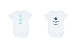 romper wit met NOA LIGHT font opdruk MAAT 86-92