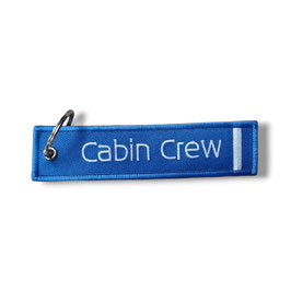 Cabin Crew keychain éénbander stewardess