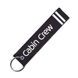 Cabin Crew keychain tweebander steward