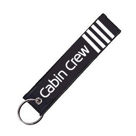 Cabin Crew keychain purser man