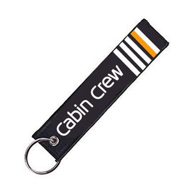 Cabin Crew keychain senior purser man