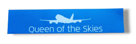 QUEEN OF THE SKIES sticker