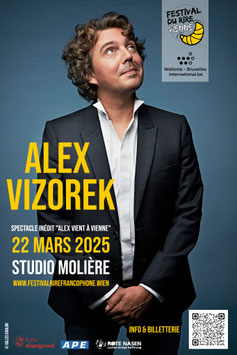 Alex Vizorek en spectacle