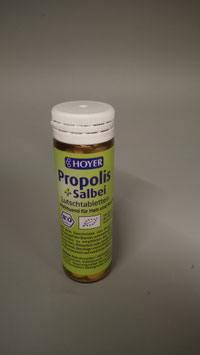 Hoyer Propolis + Salbei Lutschtabletten  60 Tabletten 30g