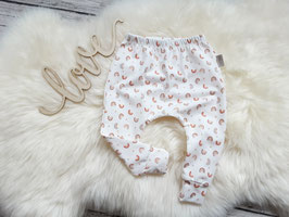 Slim Harem Hose kleine aquarell Regenbogen - Rainbow