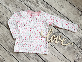 Langarmshirt Blümchen