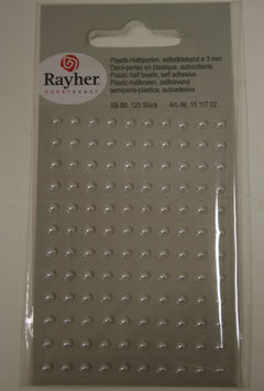 Semiperle plastica autoadesive Rayer