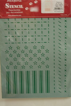Stencil 20 country painting Stamperia
