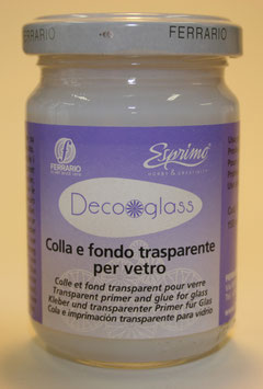 Colla e fondo trasparente per decoupage Ferrario