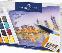 FABER CASTELL Creative Studio Aquarellfarben 36er