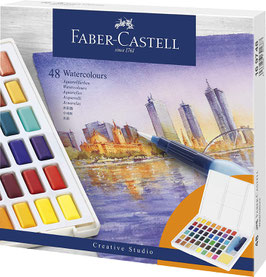 FABER CASTELL Creative Studio Aquarellfarben 48er