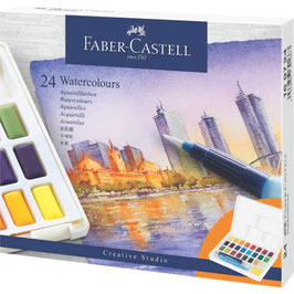 FABER CASTELL Creative Studio Aquarellfarben 24er