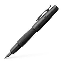 Faber-Castell Füller e-motion pure Black, mittel