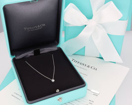 Tiffany&Co. Solitär Kette 0.23 Karat, 950 Platin