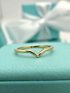 Setting V Ring, Gold, Größe 56, Tiffany & Co.