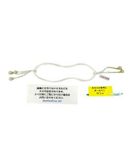 本連念珠　法華　水晶