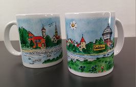 Tasse Illustration Crailsheim