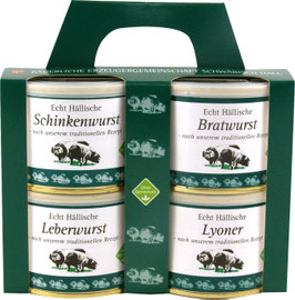 Bäuerliche Erzeugergemeinschaft - 4er Wurstdosenset