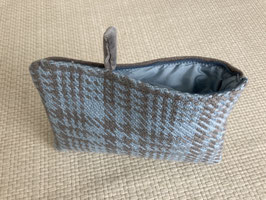 Bag in Bag - Pied de poule hellblau-grau